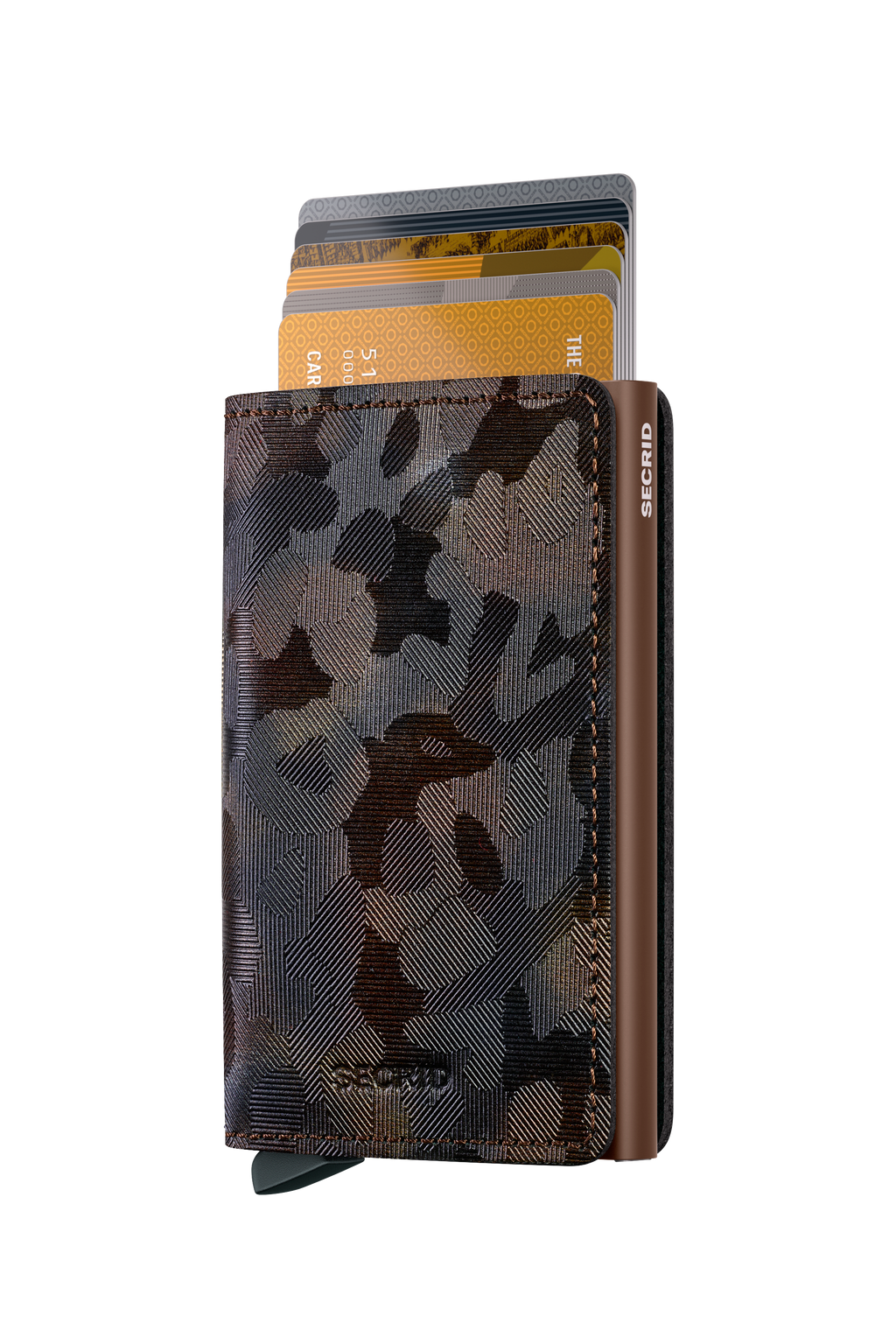 Slimwallet Jungle Brown