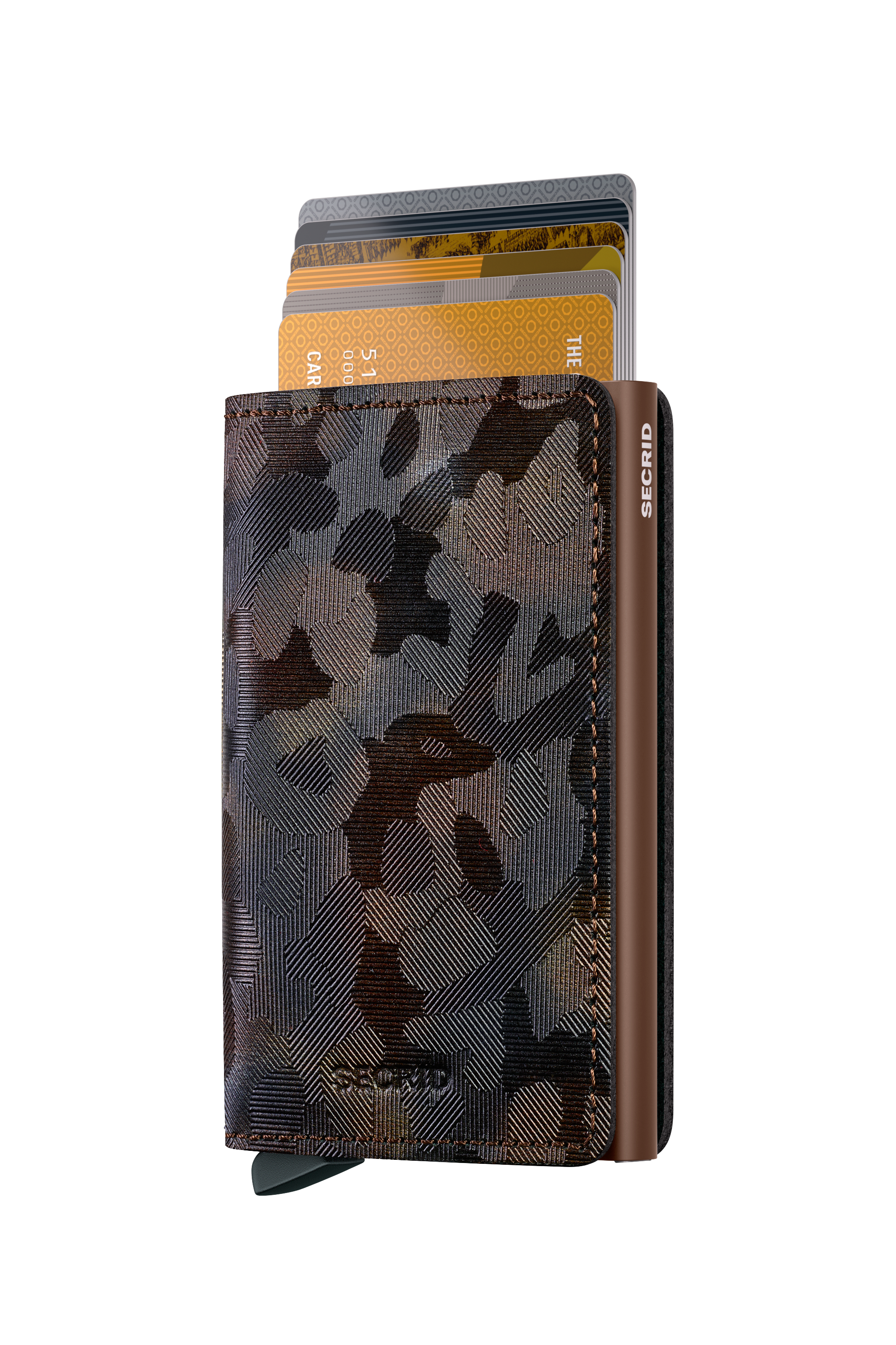 Slimwallet Jungle Brown