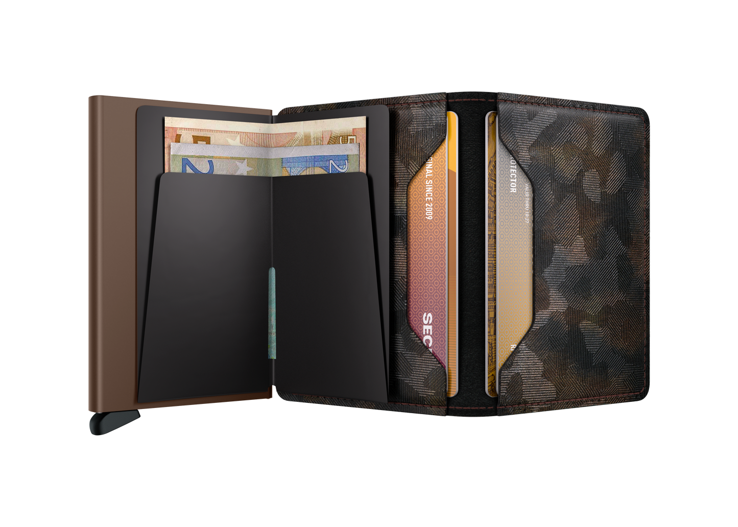 Slimwallet Jungle Brown