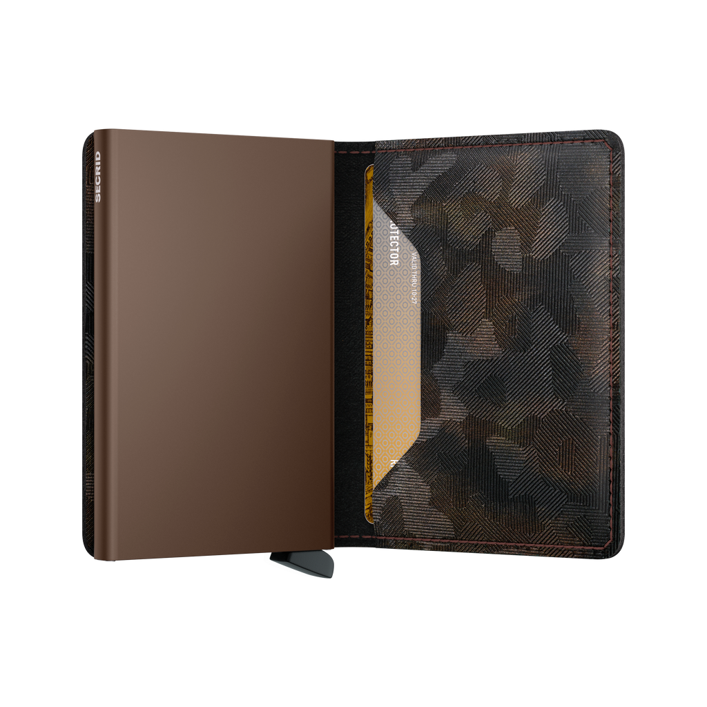 Slimwallet Jungle Brown
