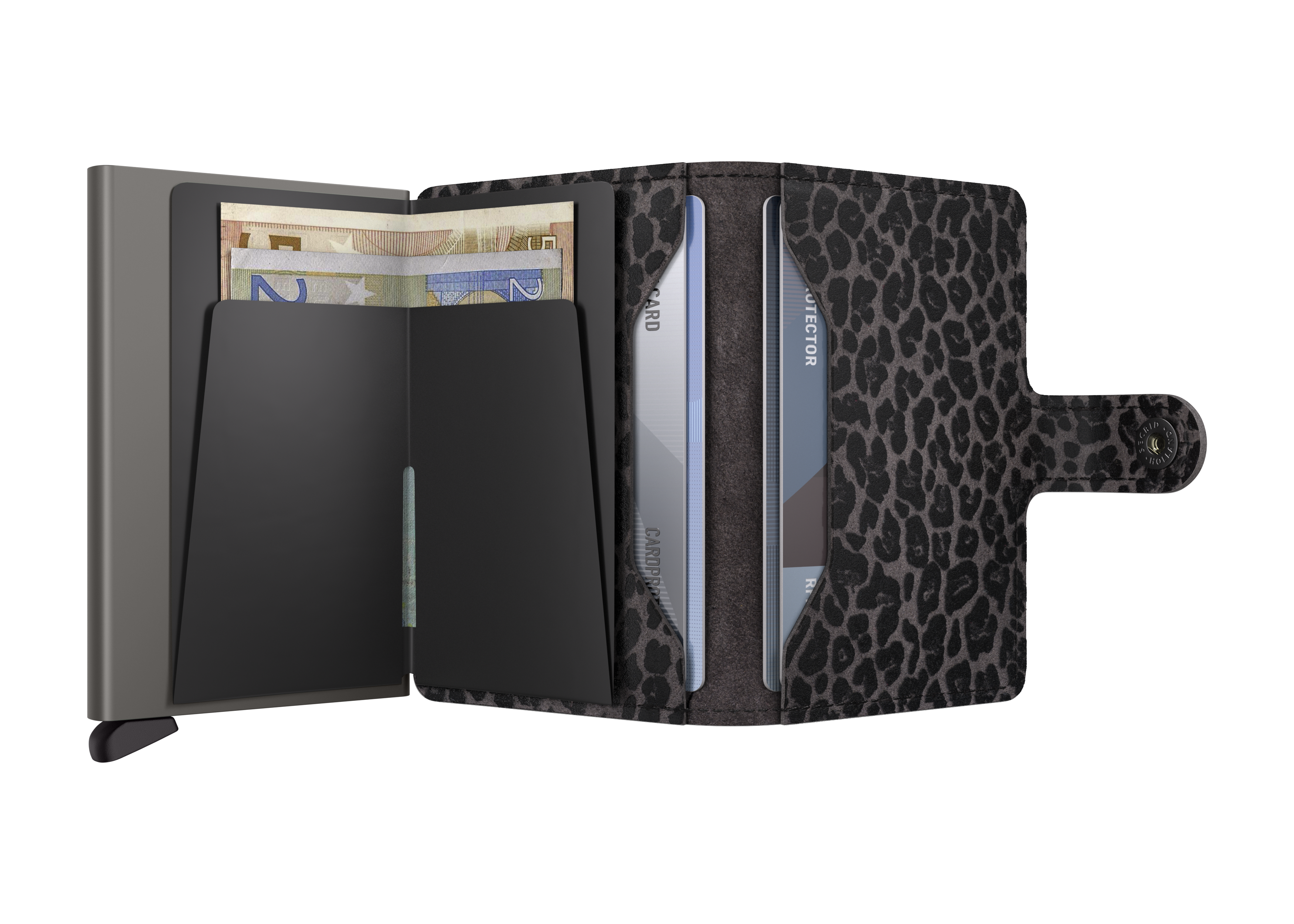 Miniwallet Leo Grey