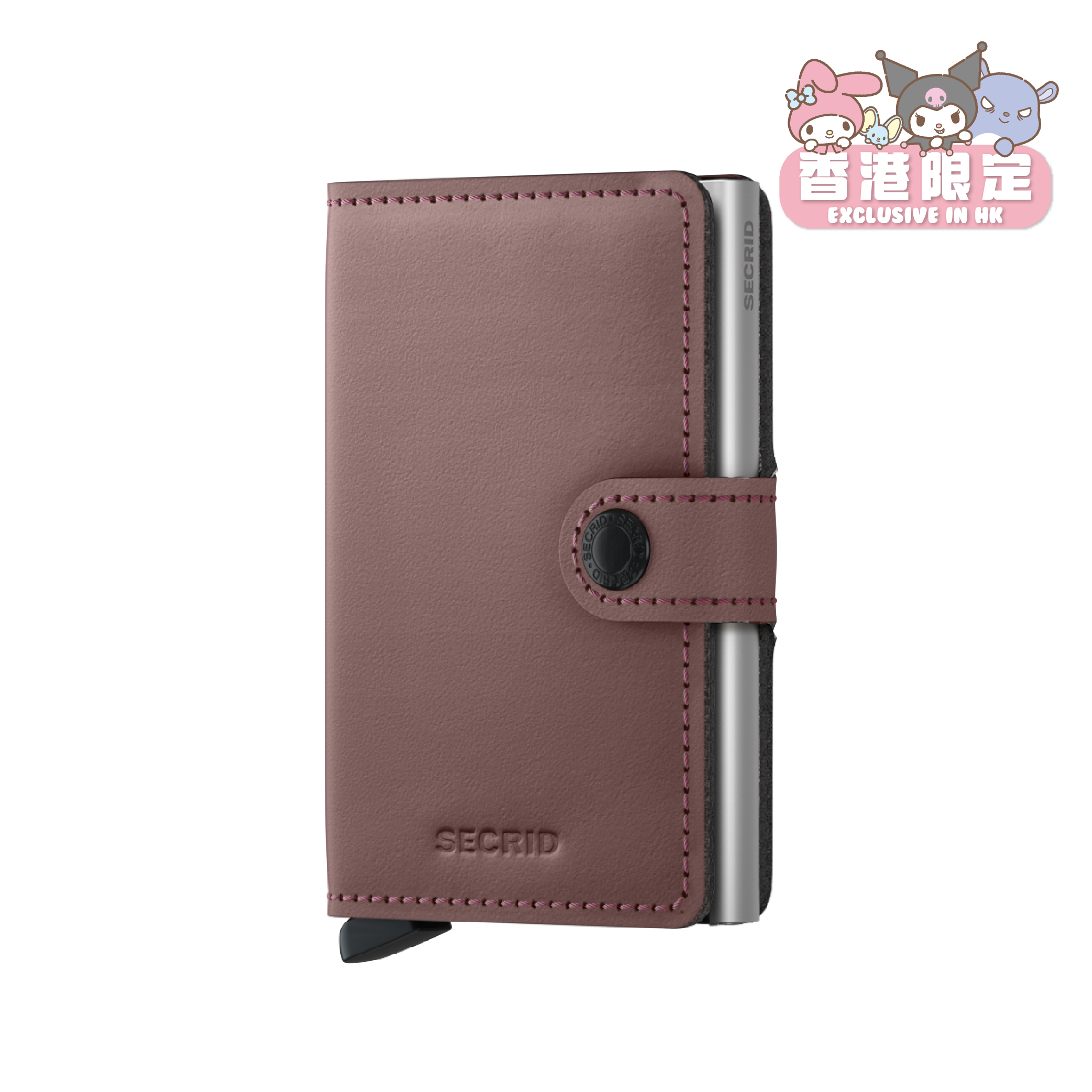 SECRID x SANRIO My Melody Miniwallet (Matte Rose)
