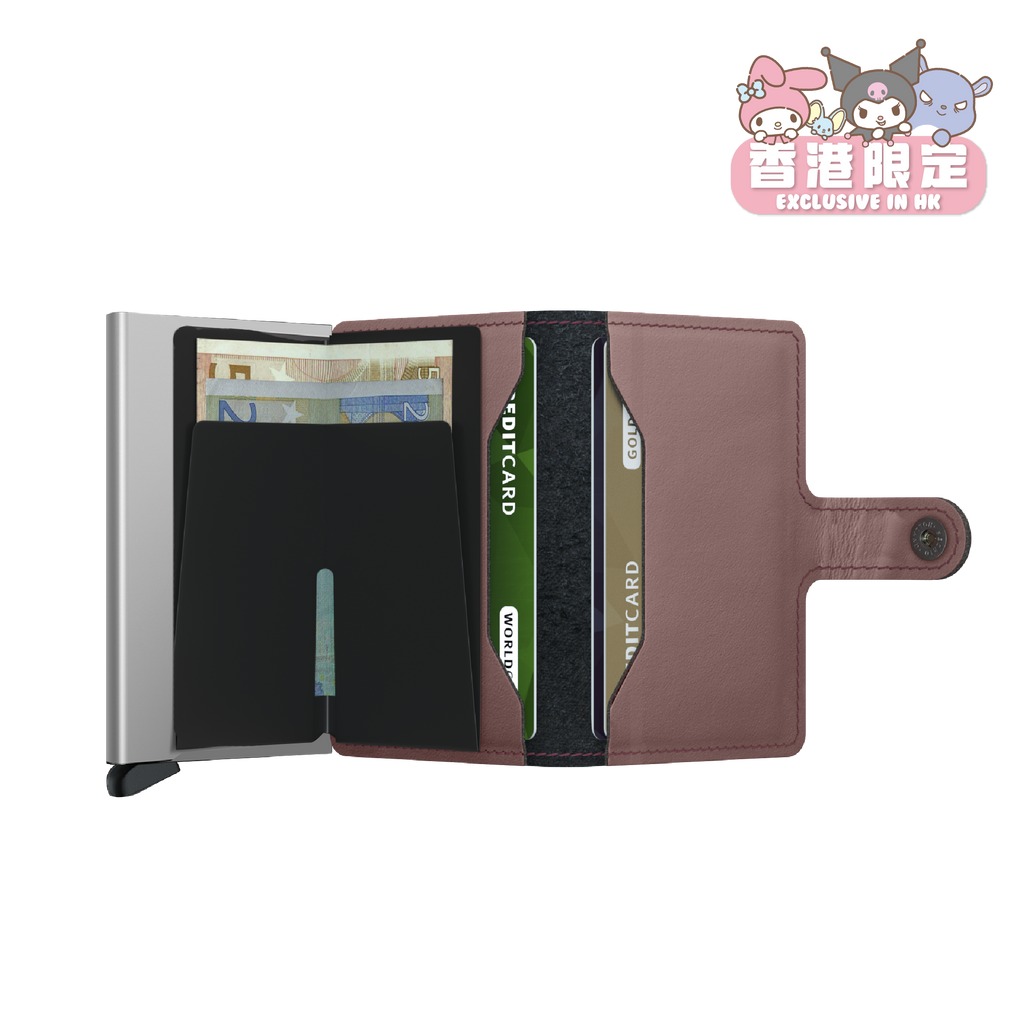 SECRID x SANRIO My Melody Miniwallet (Matte Rose)