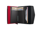 Envelope Wallet Matte Black Red