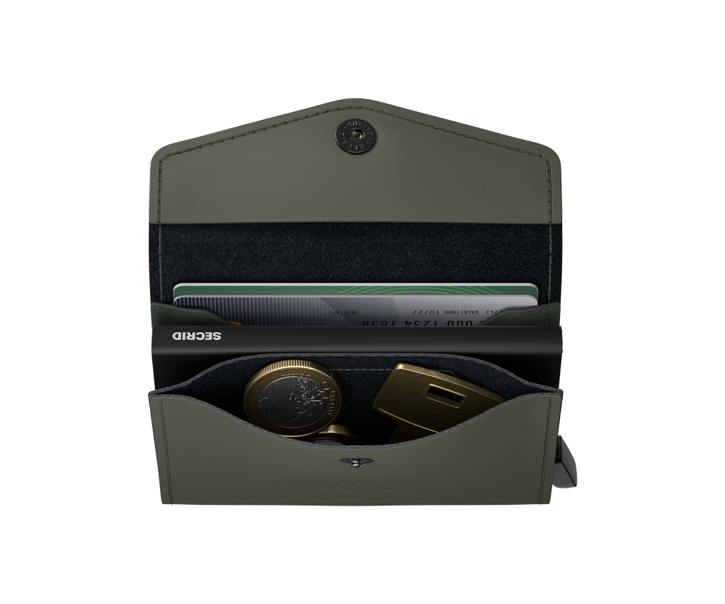 Envelope Wallet Matte Green
