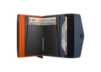 Envelope Wallet Matte Night Blue & Orange