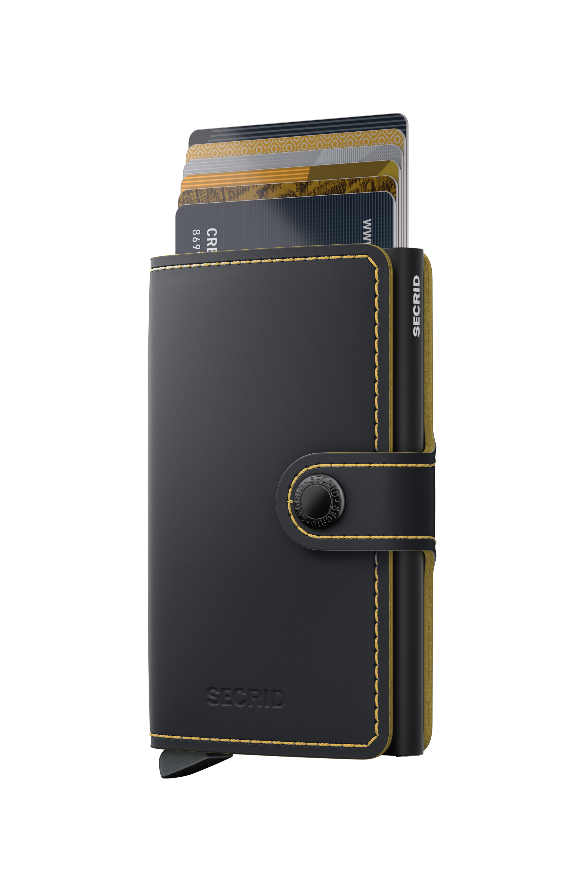 Miniwallet Matte Black Ochre