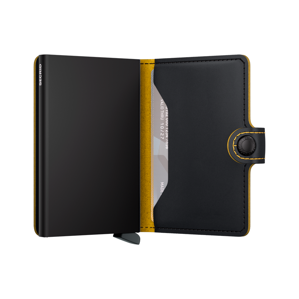 Miniwallet Matte Black Ochre