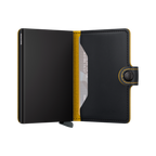 Miniwallet Matte Black Ochre