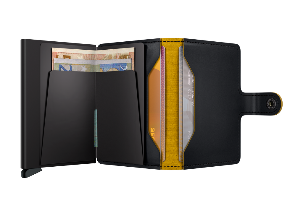 Miniwallet Matte Black Ochre