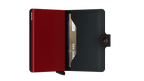 Miniwallet Matte Black Red