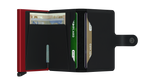 Miniwallet Matte Black Red
