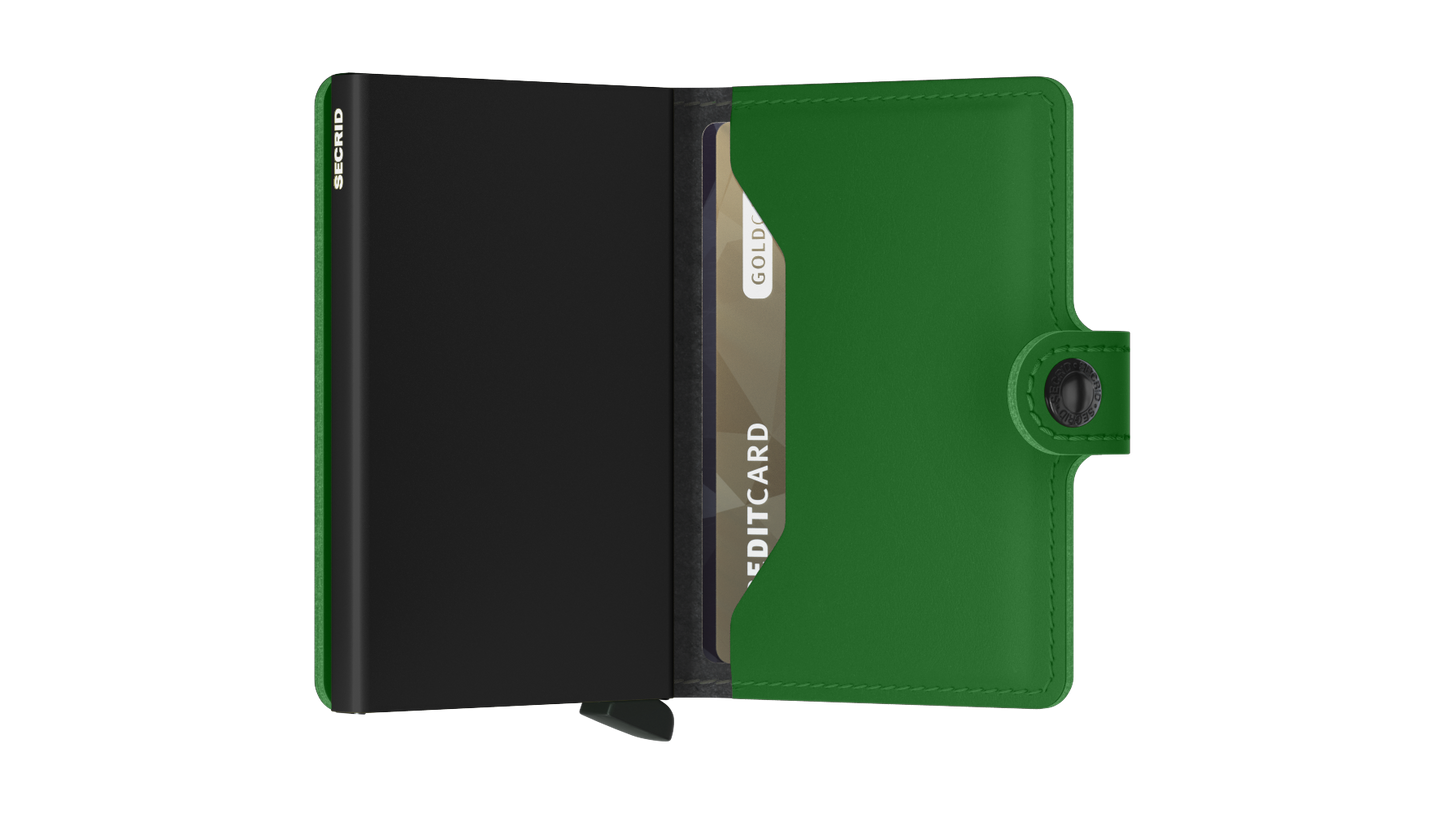 Miniwallet Matte Bright Green