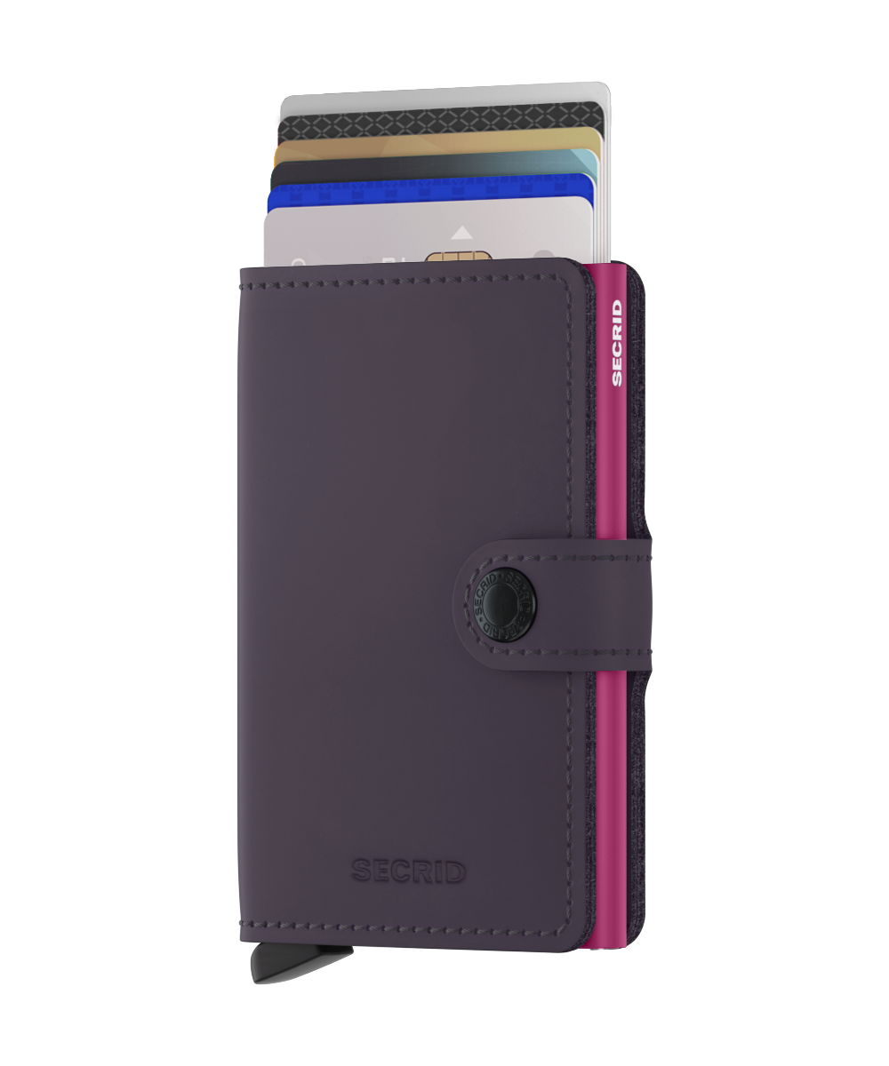 Miniwallet Matte Dark Purple Fuchsia