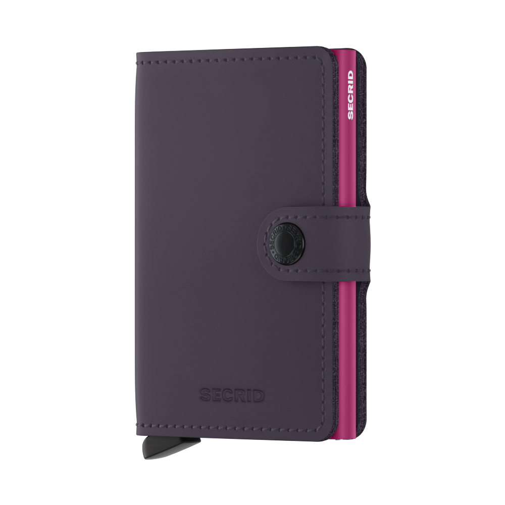 Miniwallet Matte Dark Purple Fuchsia