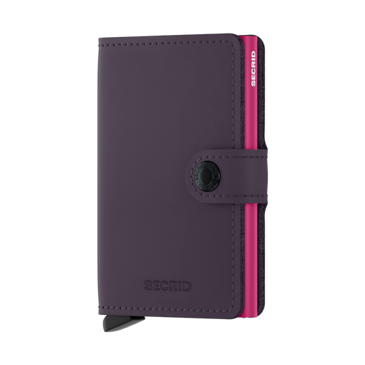 Miniwallet Matte Dark Purple Fuchsia