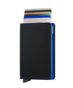 Slimwallet Matte Black Blue