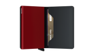 Slimwallet Matte Black Red