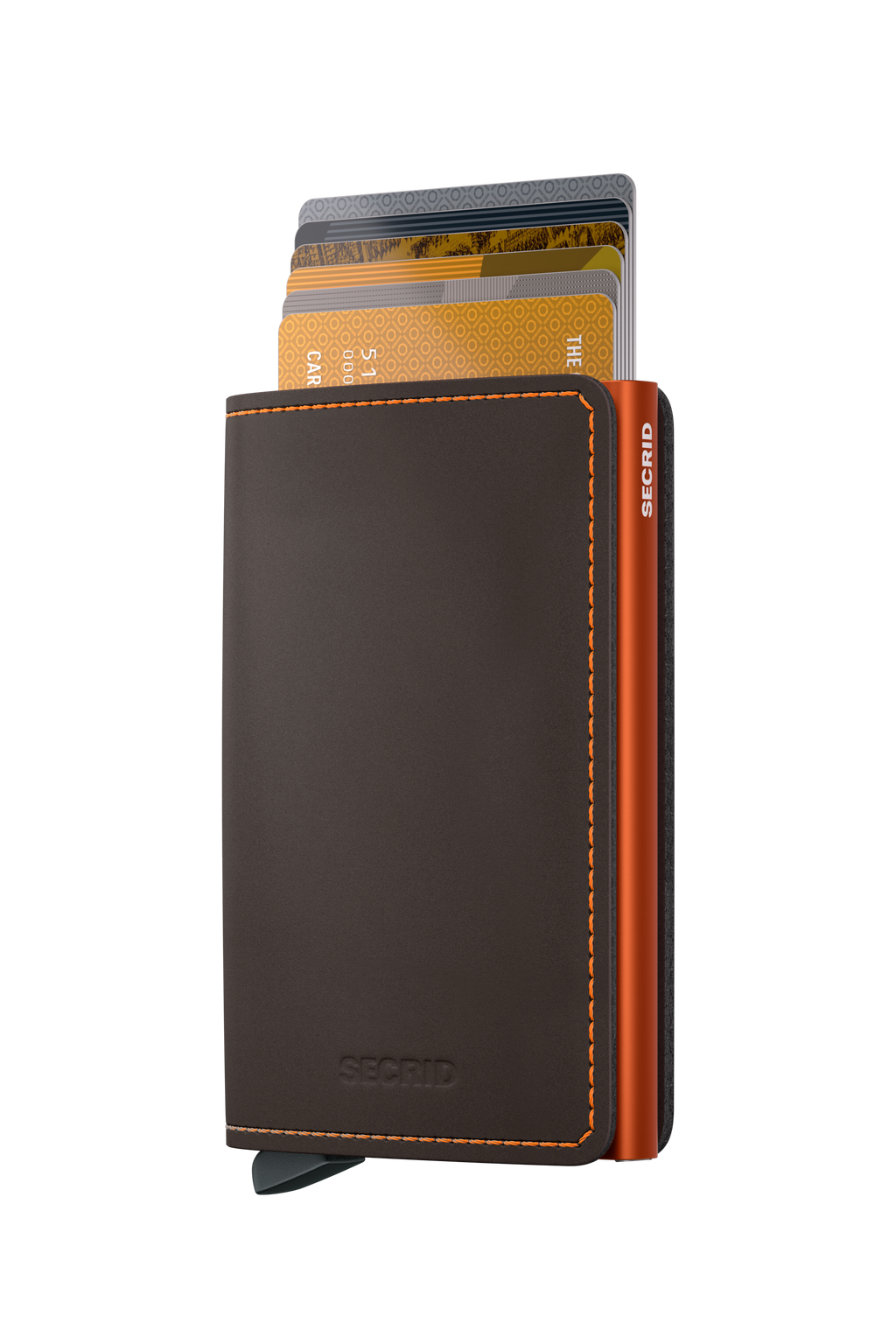 Slimwallet Matte Truffle Orange