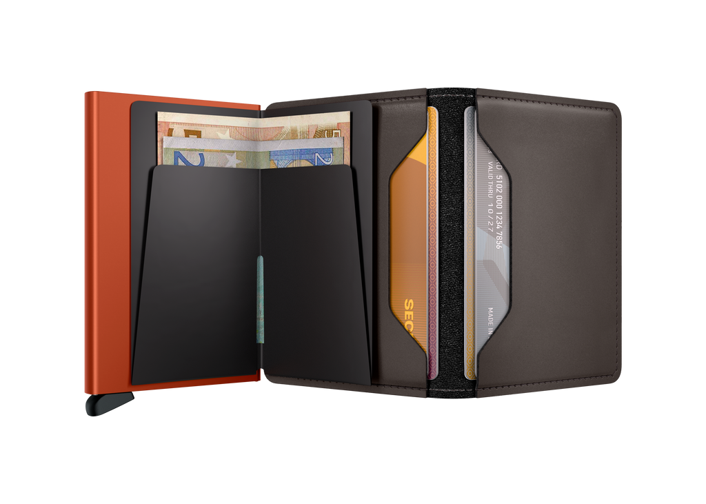 Slimwallet Matte Truffle Orange