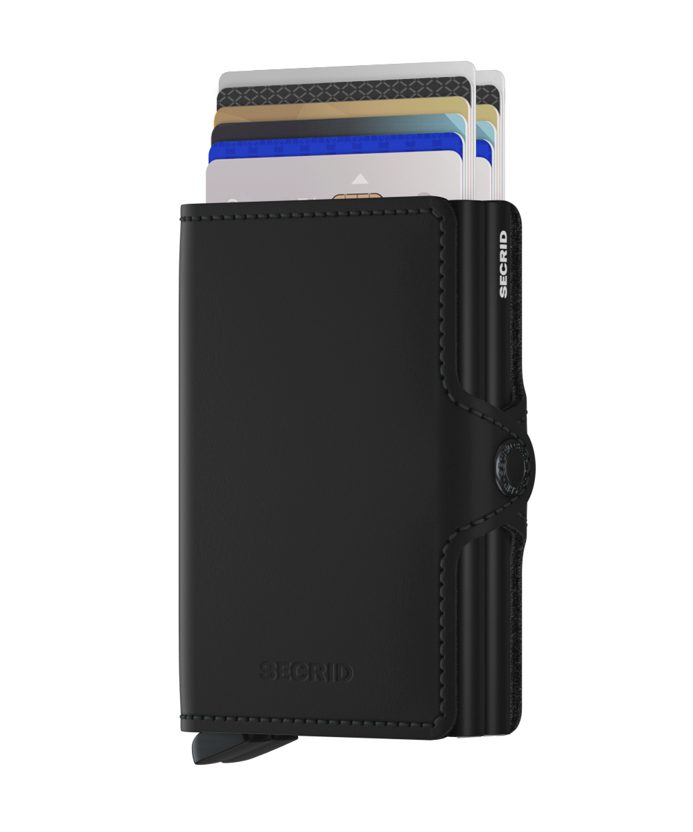 Twinwallet Matte Black