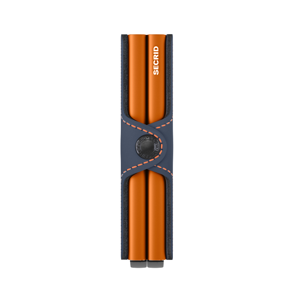 Twinwallet Matte Nightblue &amp; Orange