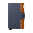 Twinwallet Matte Nightblue & Orange
