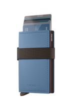 Bandwallet Matte Steel Blue Brown