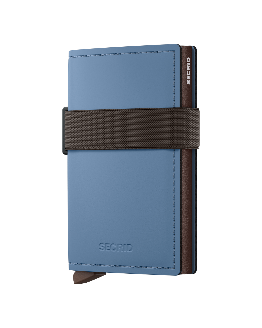 Bandwallet Matte Steel Blue Brown
