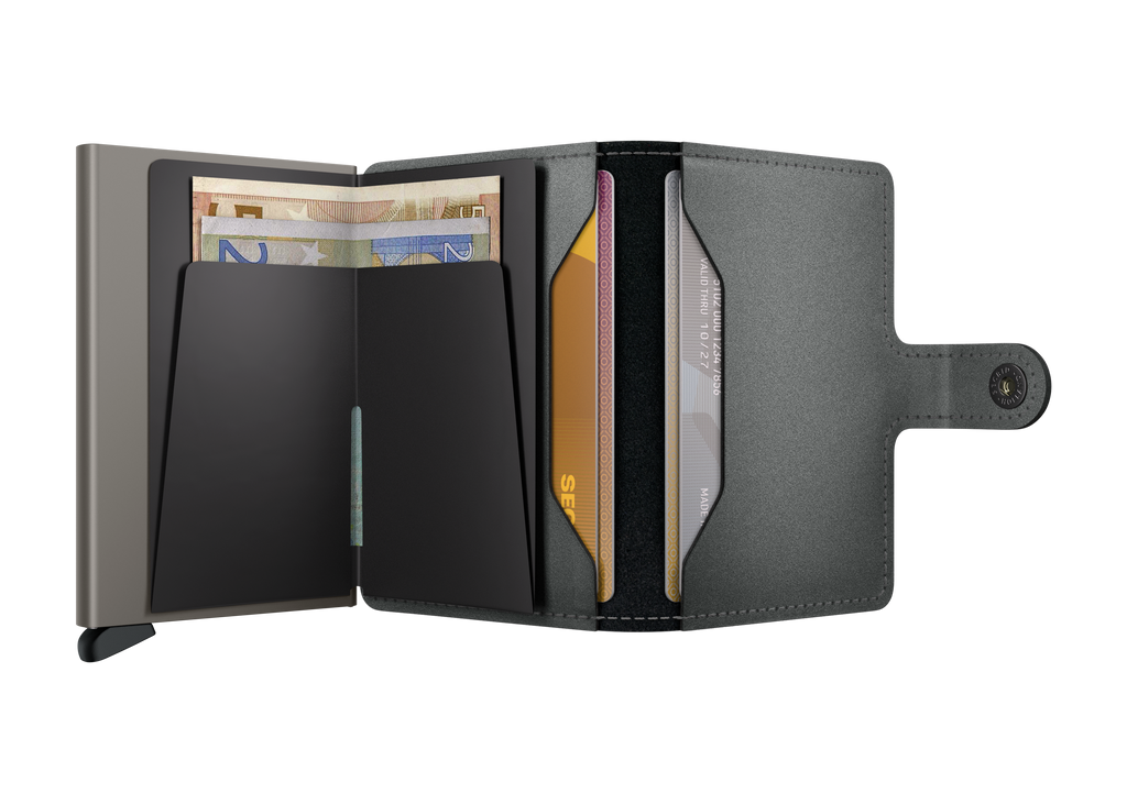 Miniwallet Matte Satin Steel