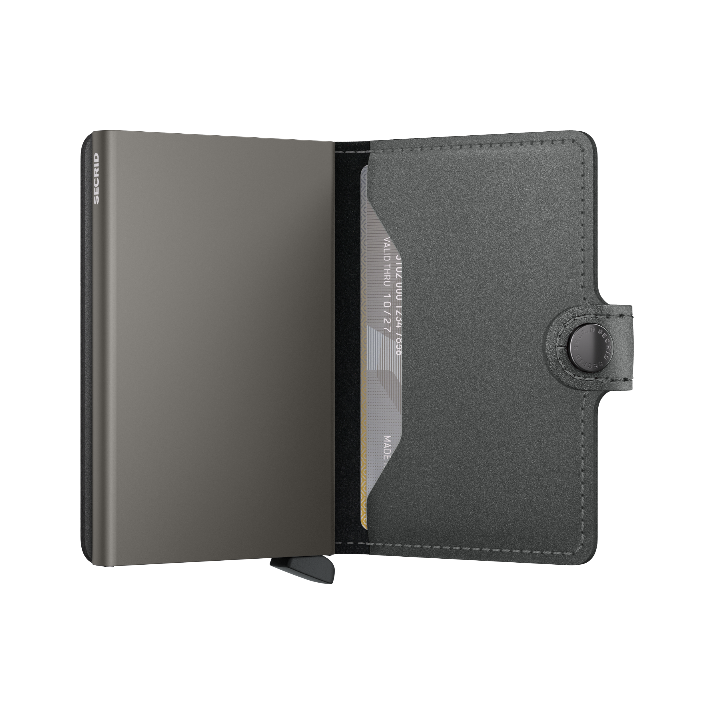 Miniwallet Matte Satin Steel