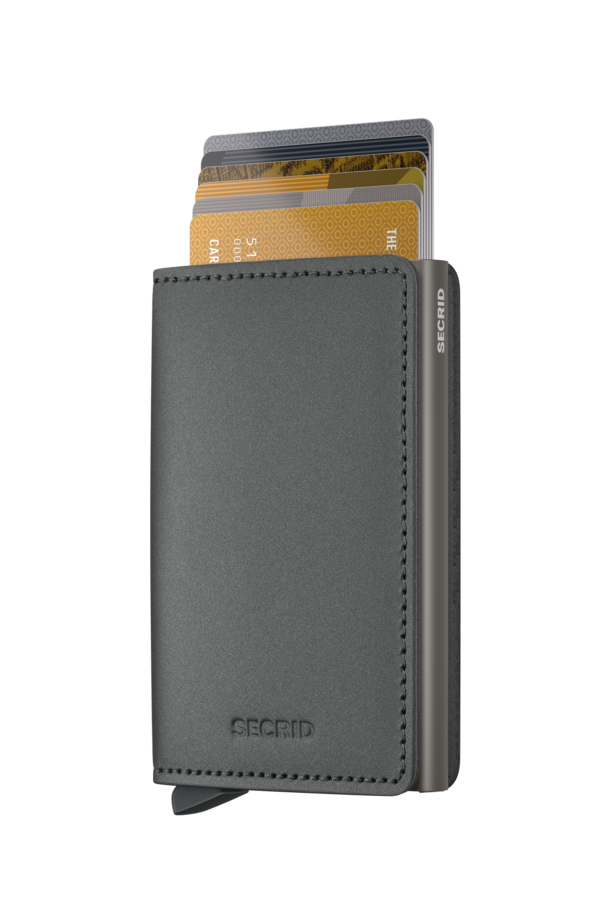 Slimwallet Matte Satin Steel