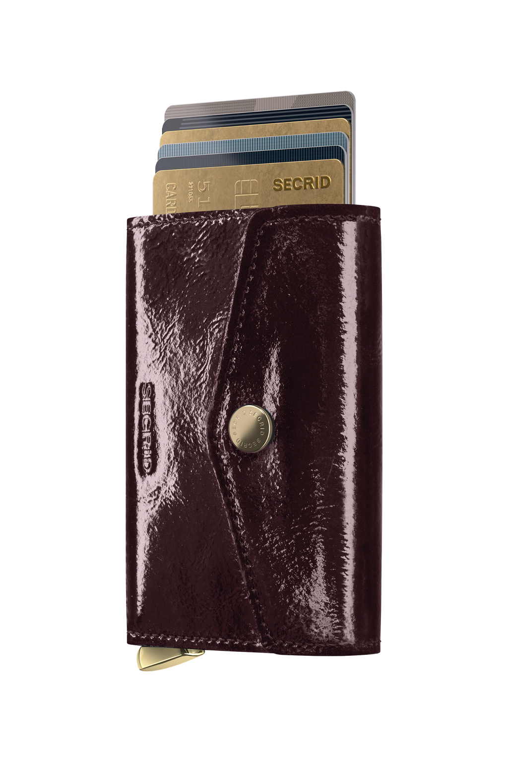Premium Envelope Wallet Naplak Plum+