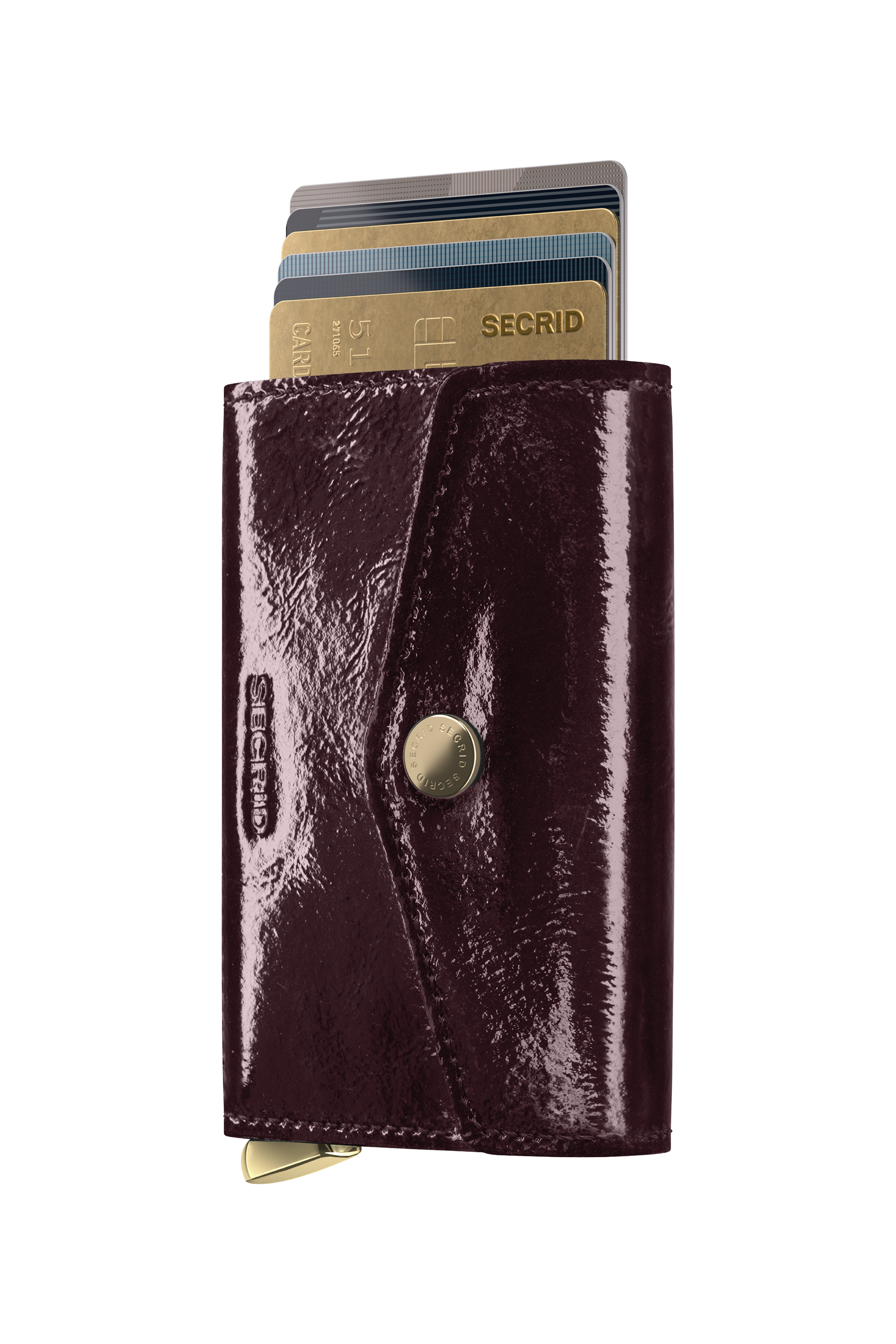 Premium Envelope Wallet Naplak Plum+