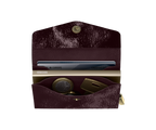 Premium Envelope Wallet Naplak Plum+