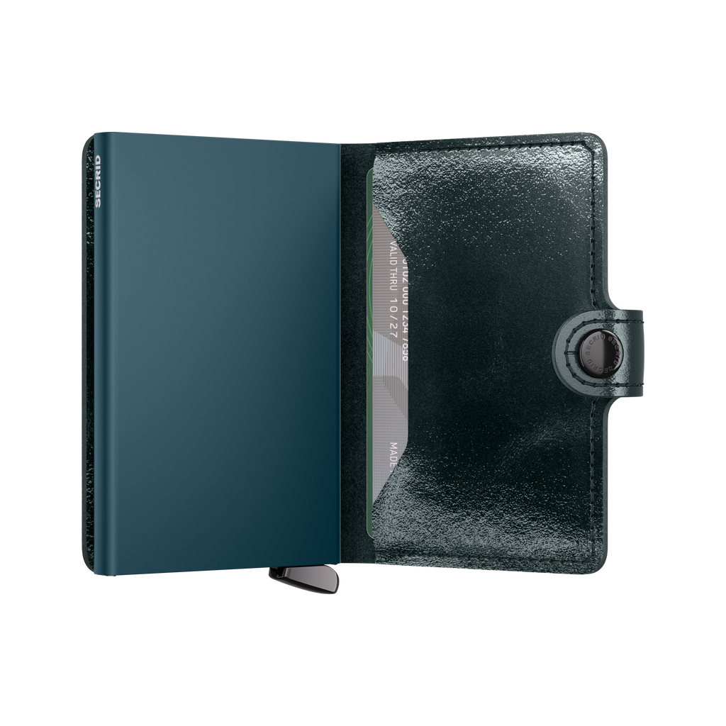 Premium Miniwallet Naplak Bottle Green+