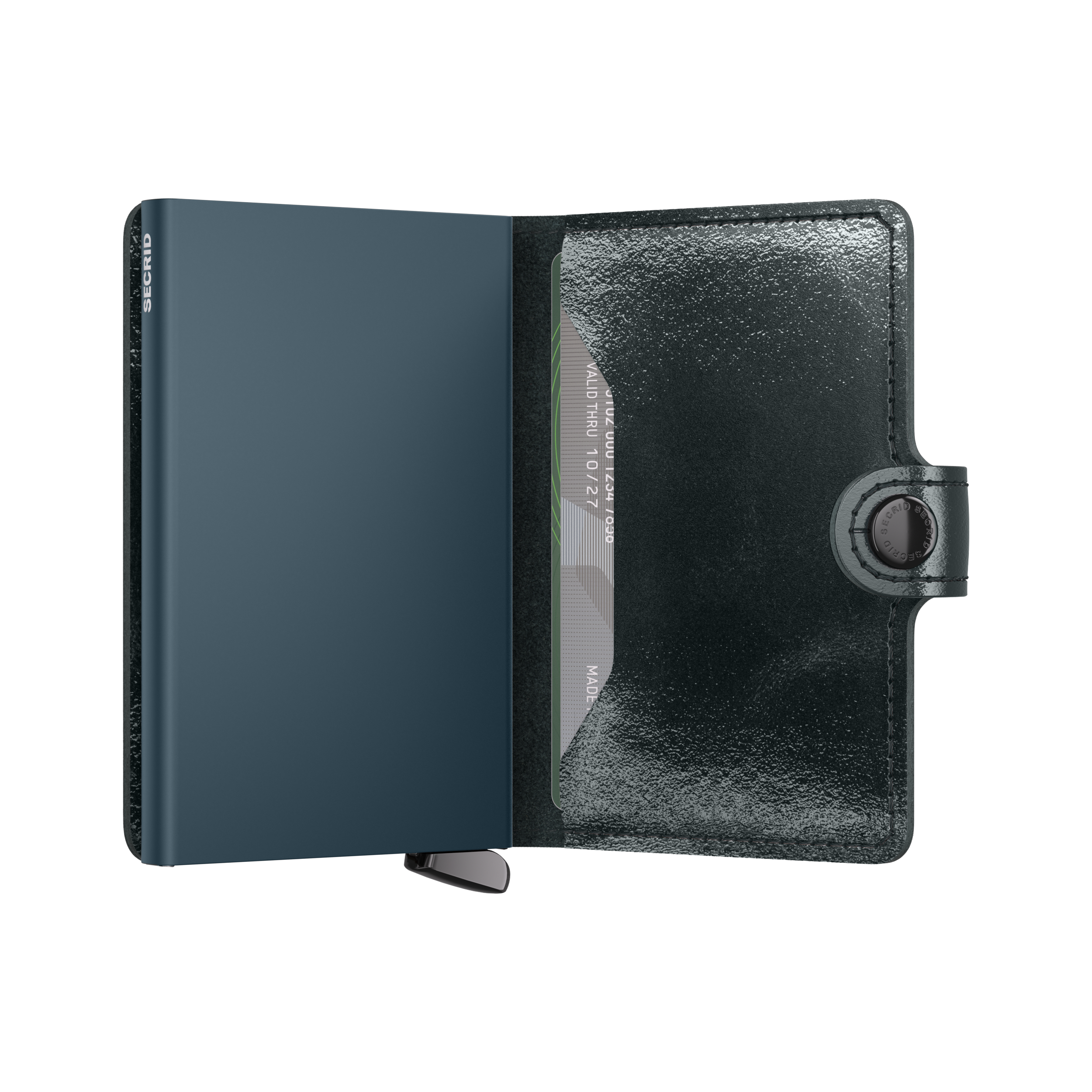 Premium Miniwallet Naplak Bottle Green+