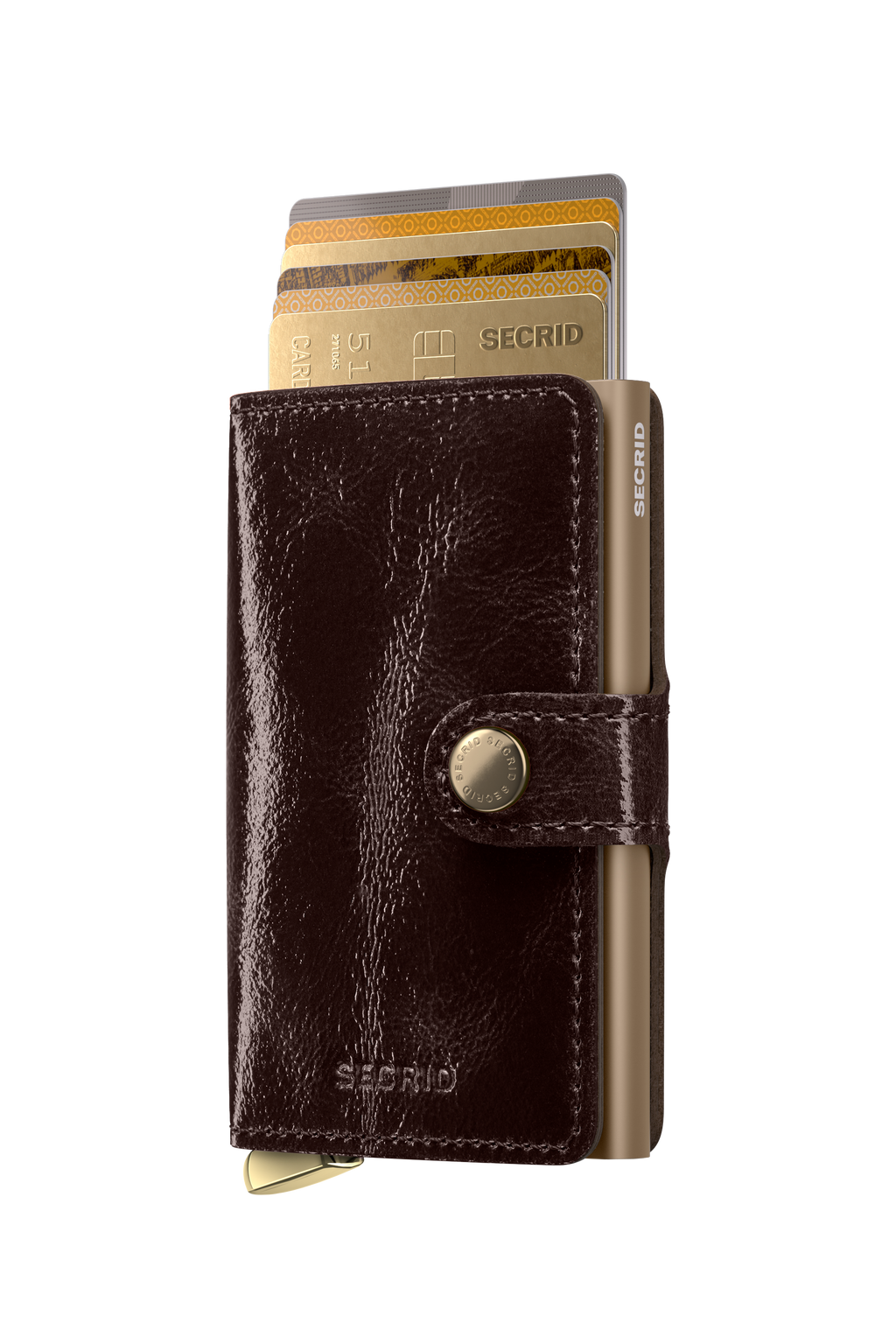 Premium Miniwallet Naplak Mahogany+