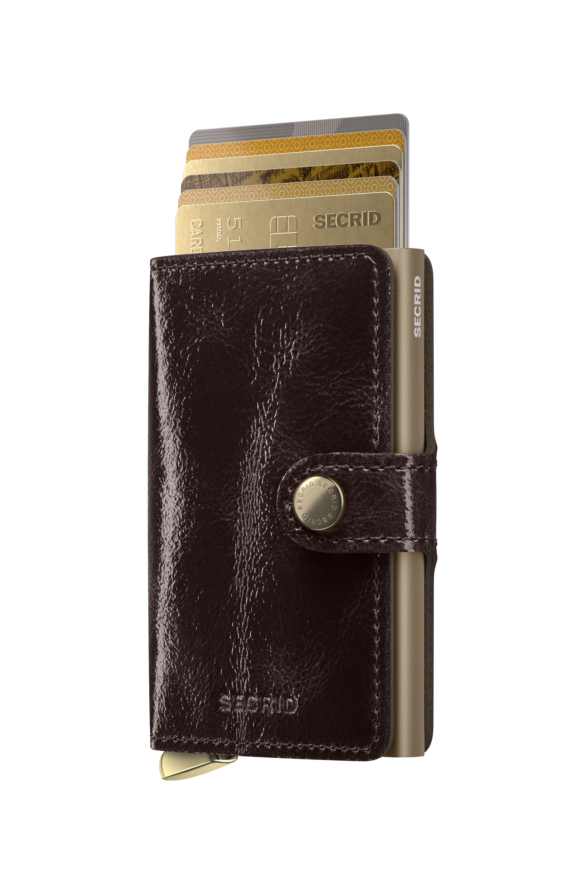 Premium Miniwallet Naplak Mahogany+
