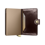 Premium Miniwallet Naplak Mahogany+
