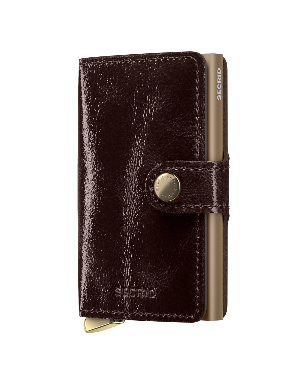 Premium Miniwallet Naplak Mahogany+
