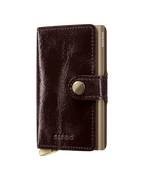 Premium Miniwallet Naplak Mahogany+