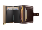 Premium Miniwallet Naplak Mahogany+