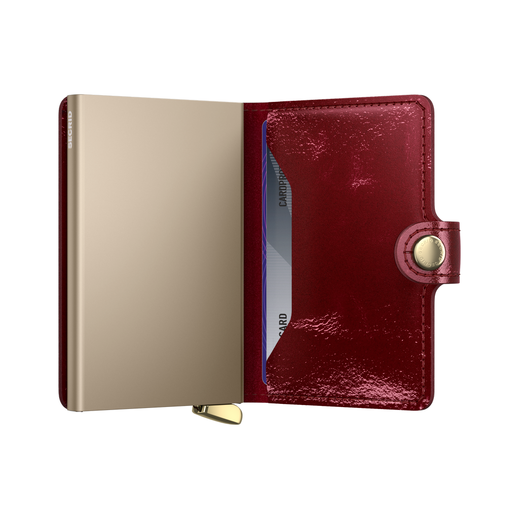 Premium Miniwallet Naplak Red+