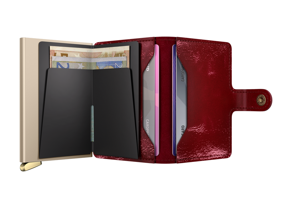 Premium Miniwallet Naplak Red+