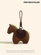 Urban Forest Neck Pillow 小馬掛飾充氣頸枕 啡色