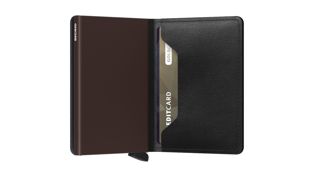 Slimwallet Original Black Brown