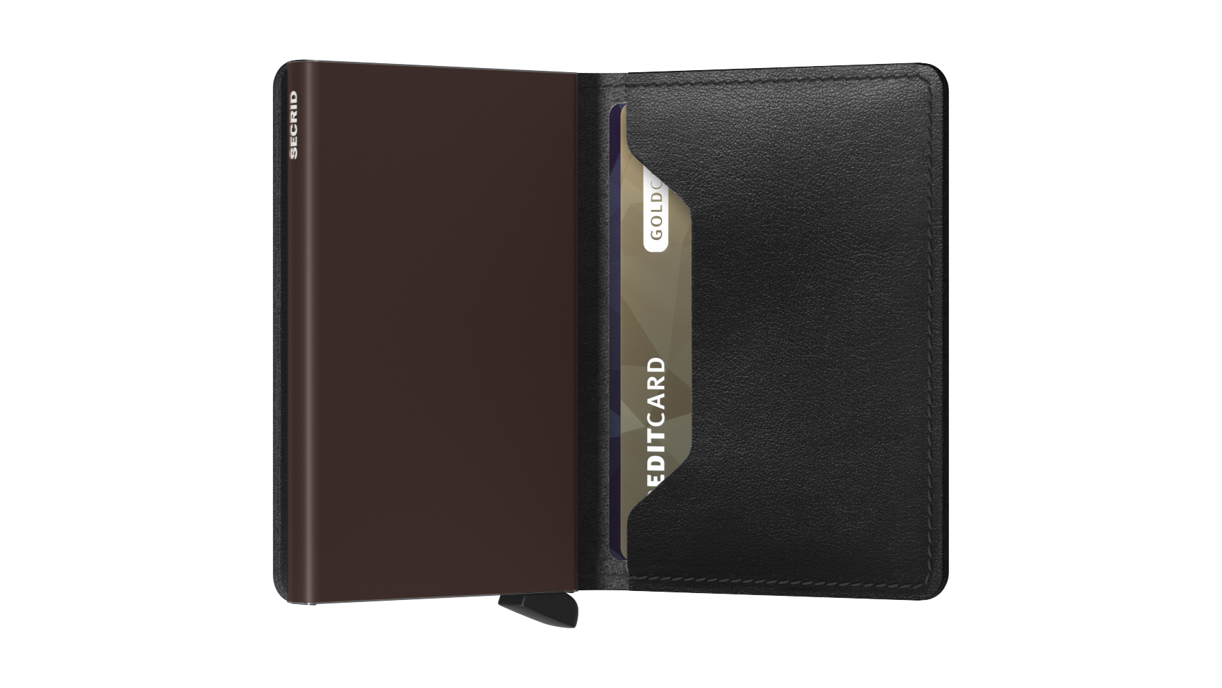 Slimwallet Original Black Brown