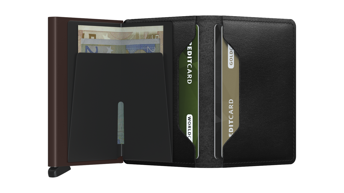 Slimwallet Original Black Brown