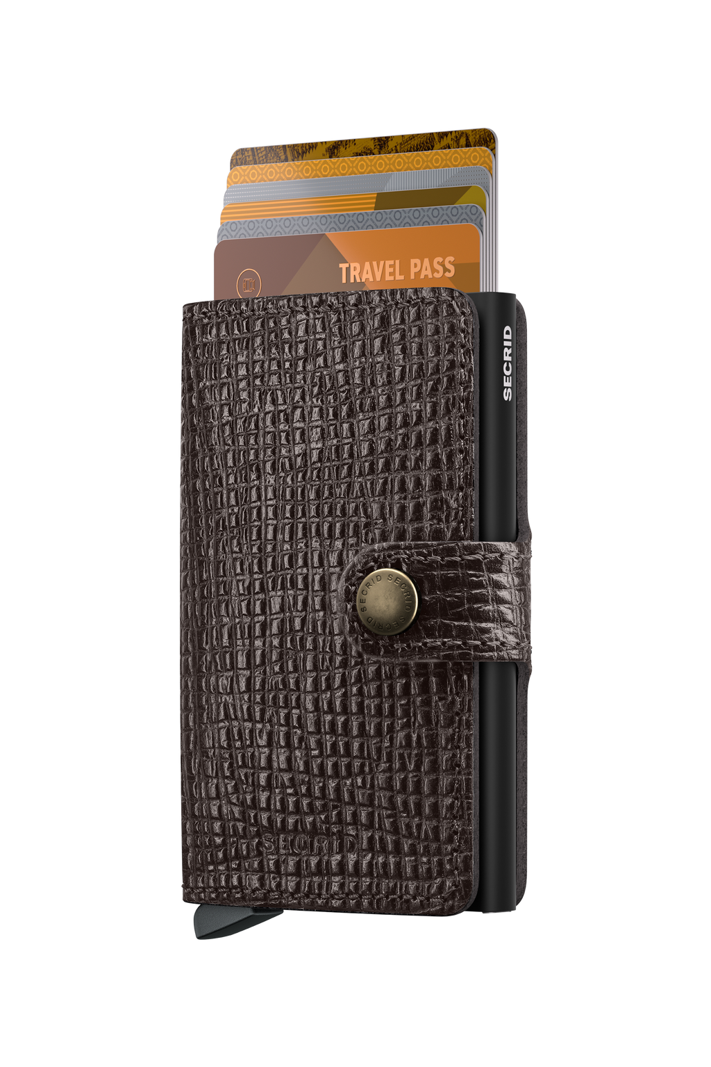 Miniwallet Palmellato Brown